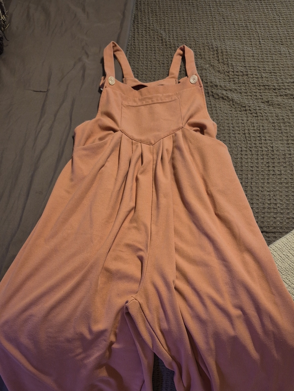 HALARA Rosewood Pink Relaxed Jumpsuit Overalls